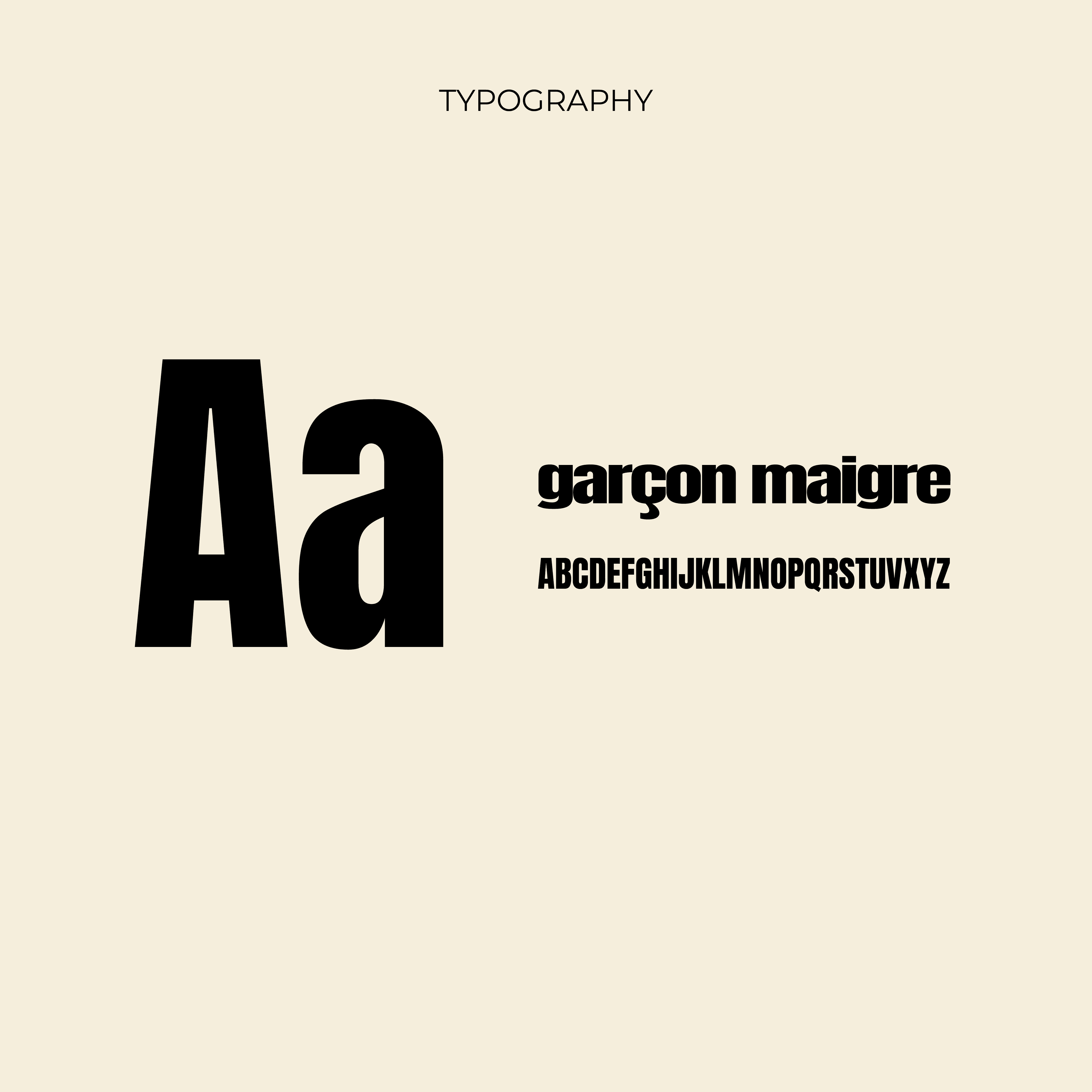 Typography Tee